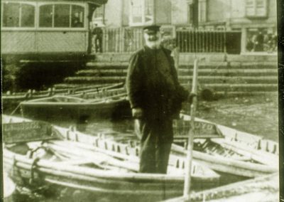 The Hard, Water Front,John Jurd wherryman & boat, 1920,