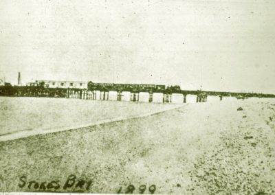 The Pier,View of Pier and train, 1899,