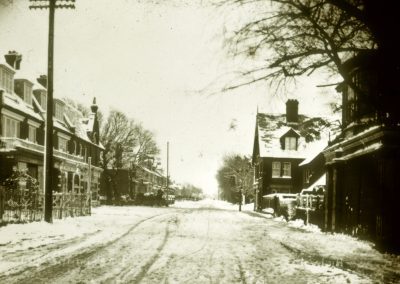 Pier Street,in the snow, 1920,