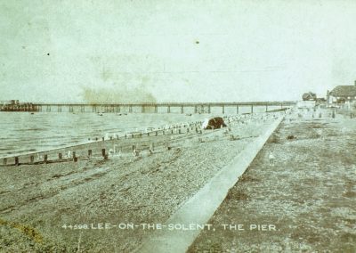 East beach & pier,1930,