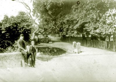 Green Lane,Green Lane from Bury Cross. Kings Bottom Pond, 1900,GosportMuseum2017