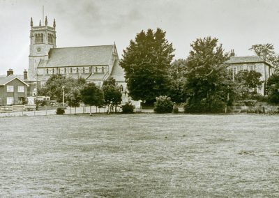 St. Marys church from Stokesmead,