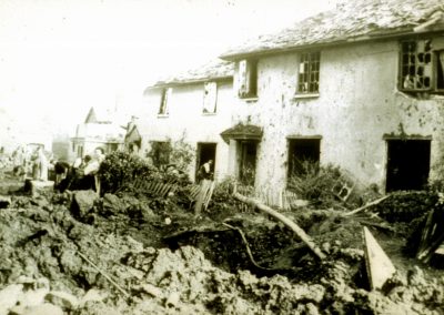 Hamble Road,Bomb damage at Hamble Road, WW2,