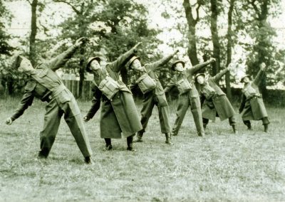 Bury Hall Lane,Home Guard grenade practice at Bury Hall, 1941,